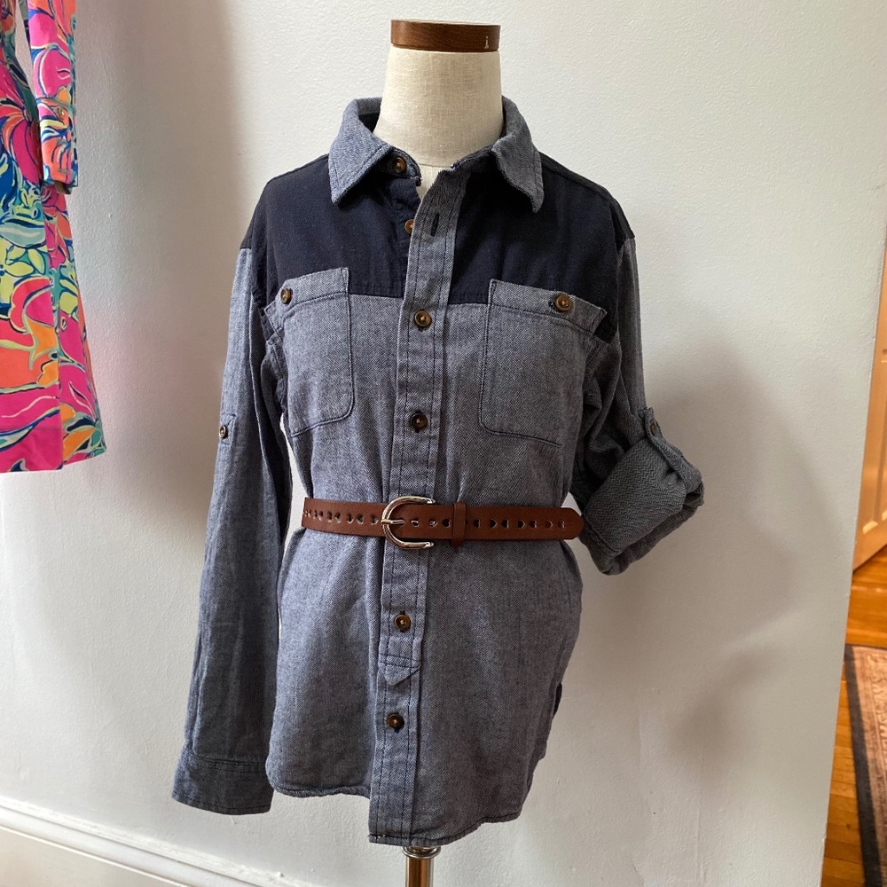 Childrens Mossimo Button Down Shirt: M (8/10)